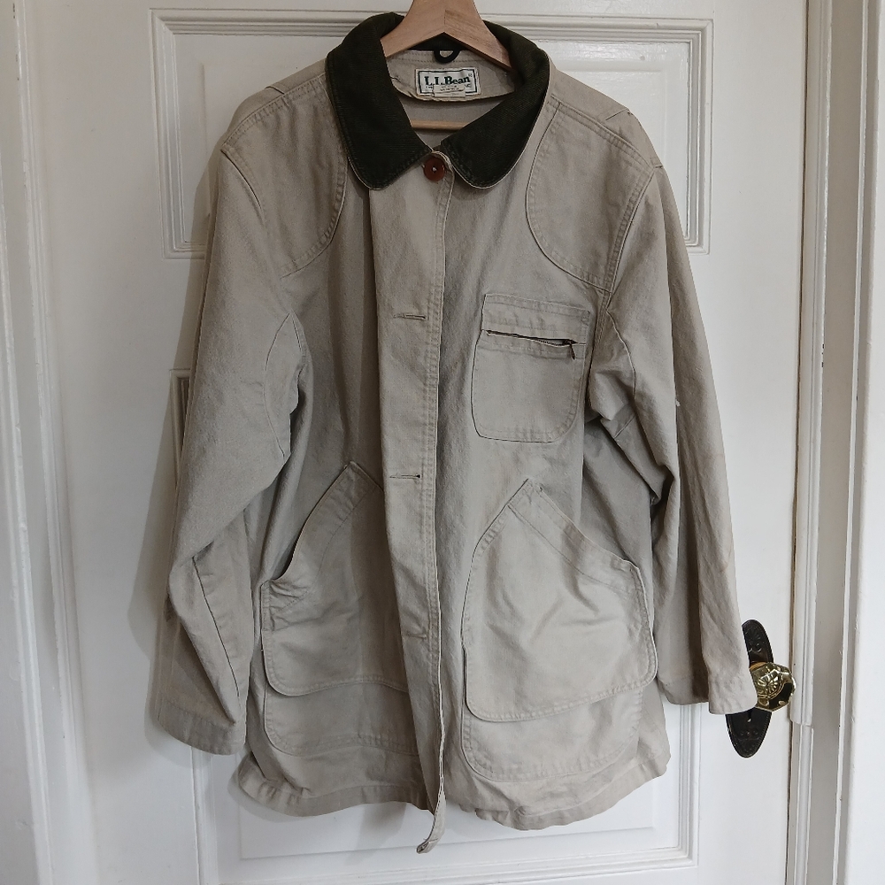 LL Bean Barn Coat Size L